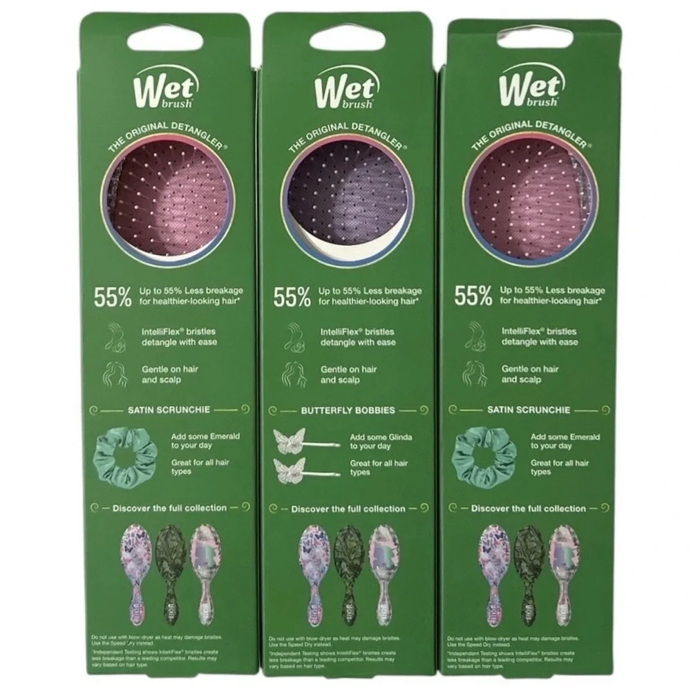 Wet Brush Wicked Collection Detangler Brush Glow With Glinda True Friendship